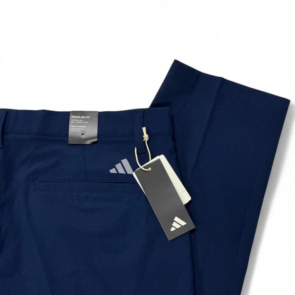 Adidas Ultimate365 Mens Golf Pants Navy Blue Tapered Regular Fit 32‎ x 34 NWT